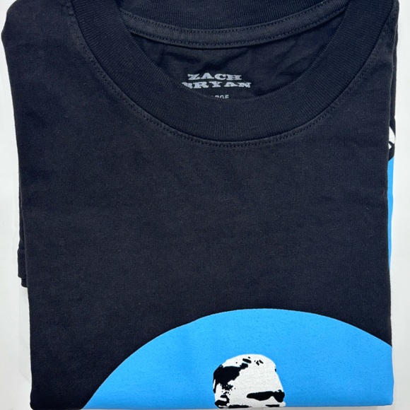 Zach Bryan Men's "Burn Burn Burn" Tour T-Shirt - Black Size Large NWOT - Picture 6 of 9